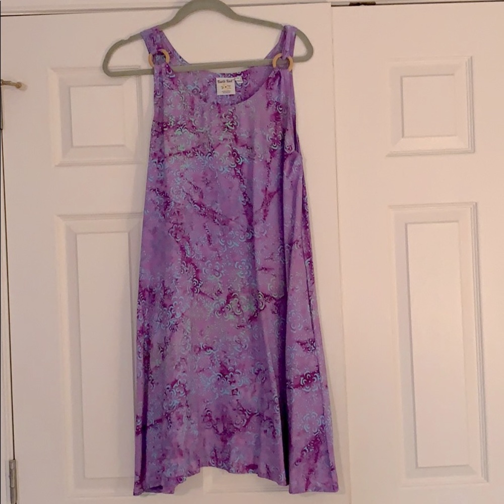 Purple cover-up or dress